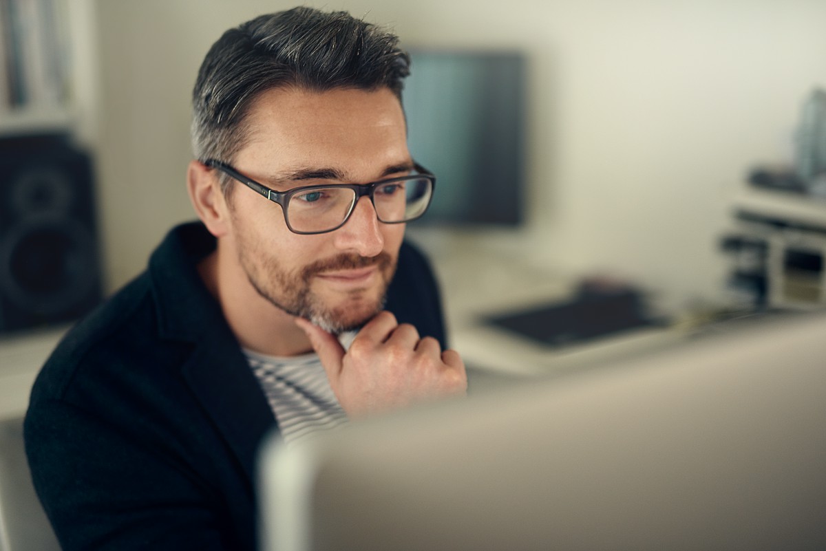 praca przy komputerze